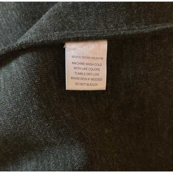 INDIGO ROSE Wrap Coat with Oversized Collar Fall or Winter - Picture 7 of 7